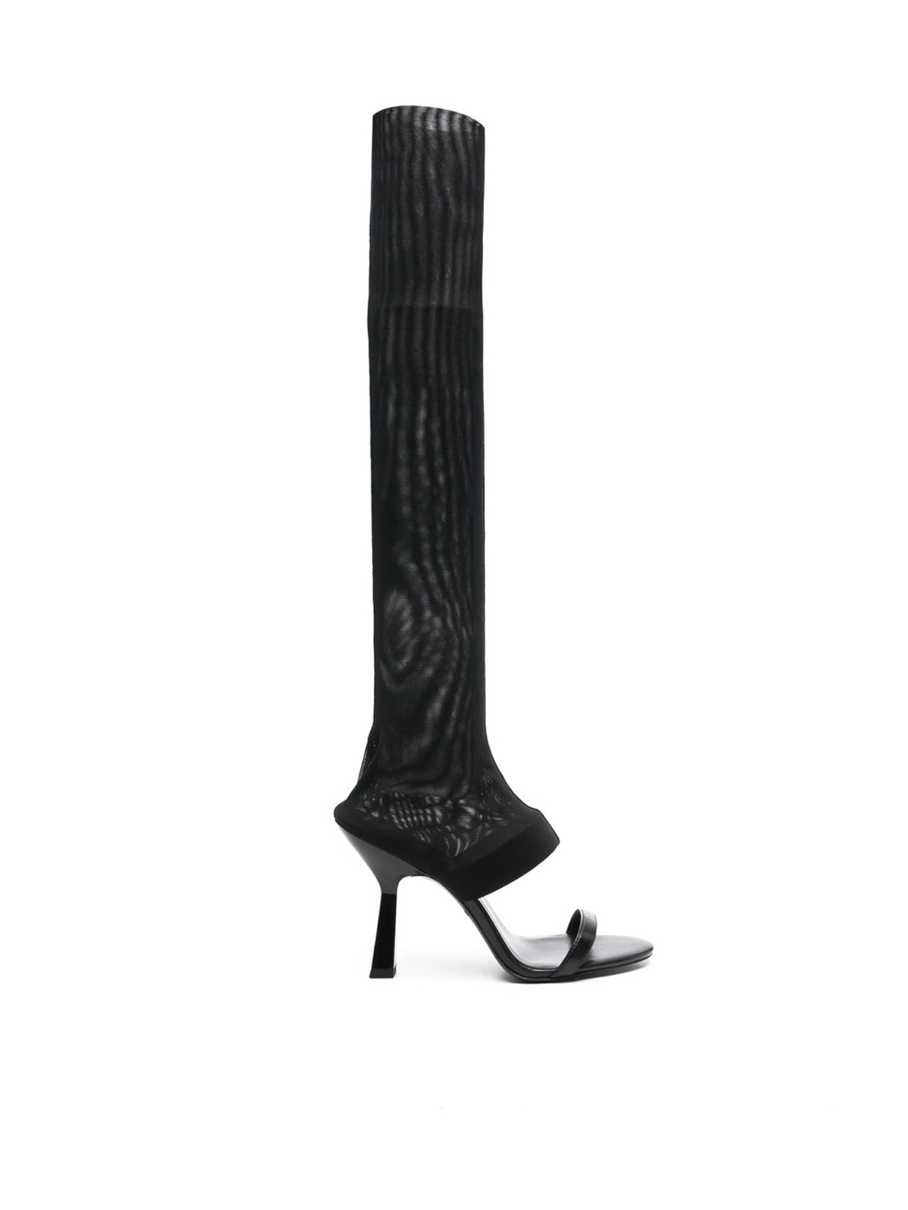 Patrizia Pepe tulle leather heels